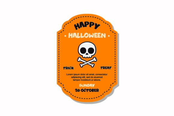 Download Halloween Flyer Text Happy Illustration - Text Collection